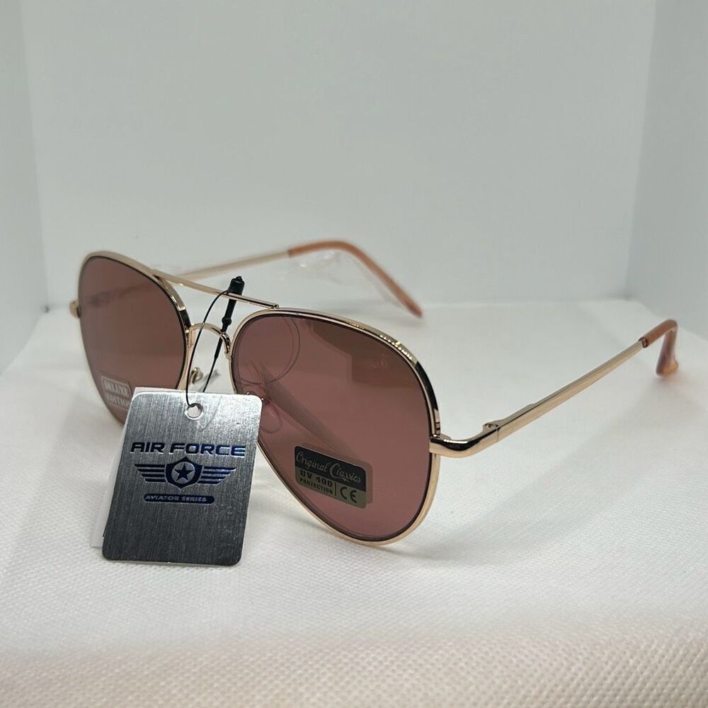 Air Force Aviator Unisex Flat Sunglasses
